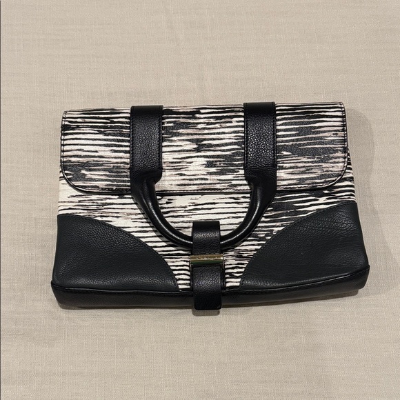 Jason Wu Handbags - Jason Wu Black and White Patterned Clutch